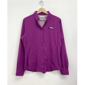 Columbia PFG Tamiami II UPF Lightweight Omni-Shade Long Sleeve Fishing Shirt Med